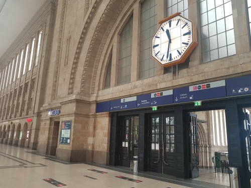 Leipzig Hauptbahnhof Bahnhofshalle