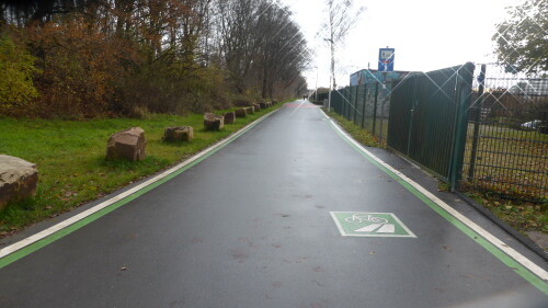 neuer Radschnellweg in Monheim am Rhein