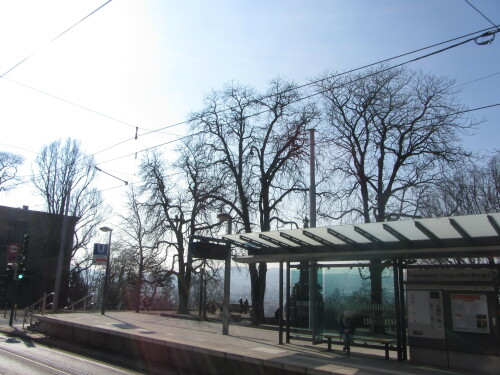 Stadtbahn-Haltestelle Eugensplatz in Stuttgart