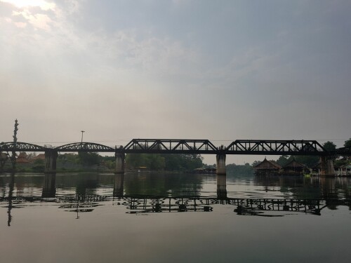 Thailand Eisenbahnbrücke