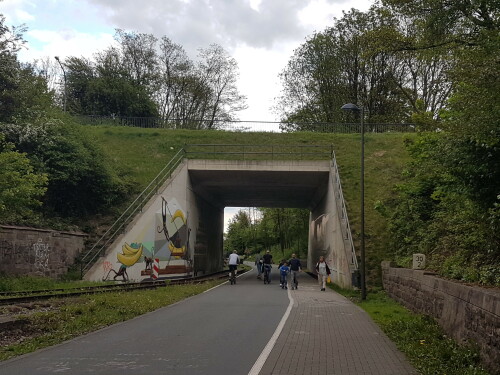 Die 23 km lange Nordbahntrasse in Wuppertal ist ein Fuß- und Radweg, welcher von West nach Ost quer durch das Wuppertaler Stadtgebiet verläuft. Die Trasse verbindet die Stadtteile Vohwinkel, Elberfeld und Barmen fast kreuzungsfrei und vollkommen flach miteinander. Das Mobilitätsband für den Fuß- und Radverkehr wurde seit Ende 2011 schrittweise auf der stillgelegten Rheinischen Bahnstrecke (Düsseldorf - Wuppertal - Dortmund-Hörde) errichtet.

Im Nordosten der Stadt schließt die Trasse an die Kohlenbahn in Richtung Hattingen an, sowie an die Verbindung nach Silschede / Wetter und schafft damit eine direkte Verknüpfung zum Ruhrtalradweg. Im Westen im Stadtteil Vohwinkel gibt es Verknüpfungsmöglichkeiten mit der zum Geh- und Radweg umgebauten Korkenzieherbahn in Richtung Solingen-Mitte, dem Mettmanner Radverkehrsnetz und dem 2011 eröffneten Niederbergbahntrasse in Richtung Wülfrath - Heiligenhaus - Essen-Kettwig die als Bestandteile der Panoramaradwege ebenfalls in einen Geh- und Radweg umgewandelt und 2011 eröffnet wurde.

Im Verlauf der Nordbahntrasse liegen sieben Tunnel, vier Viadukte und eine Vielzahl von kleineren Brücken und über 150 Stützbauwerke.

Die Nordbahntrasse hat den Deutschen Fahrradpreis 2015 in der Kategorie „Infrastruktur“ gewonnen.