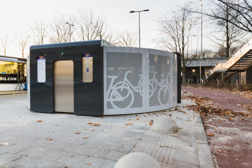 OV-fiets Bikesharing Box Rotterdam