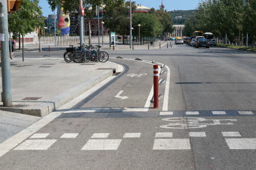 Bike lane (Barcelona)