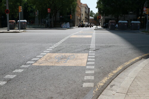 Bike lane (Barcelona)