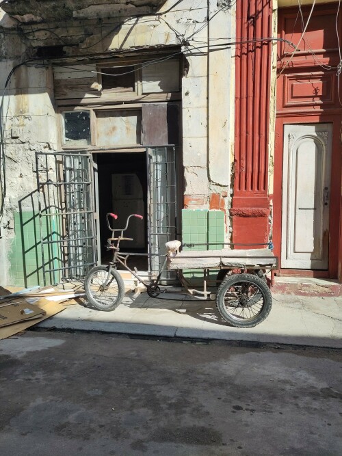 Lastenrad, Cargobike, cargo bike, Havanna, Kuba