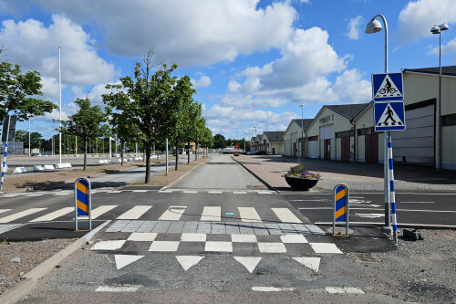 Kombinierter Rad-/Fußverkehrsquerung Göteborg